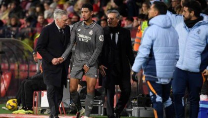 mk体育-安切洛蒂：贝林伤无大碍，下周能打亚特兰大