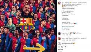 mk体育官网-德科社媒晒海报祝贺巴萨夺冠：2025年第二冠，让我们争取更多！